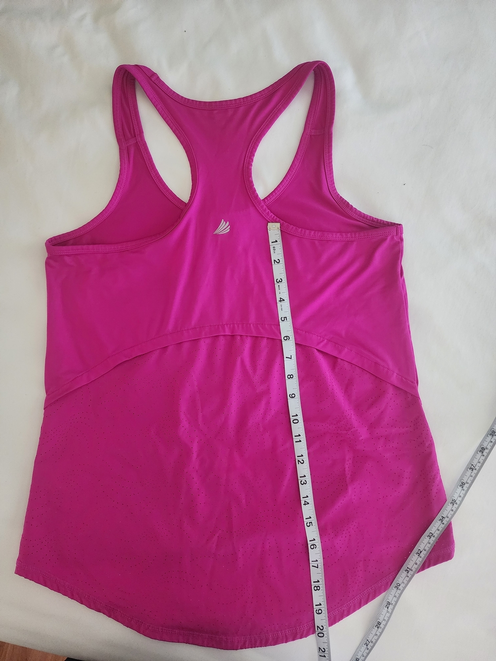 Free2B Bright Pink Racerback Performance Tank - Picture 7 of 9